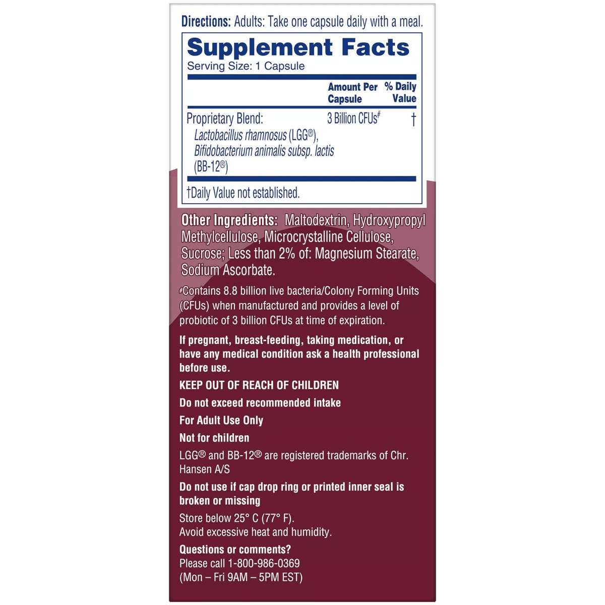 Phillips' Probiotic Colon Health Digestive Health Daily Supplement Capsules - Image 9