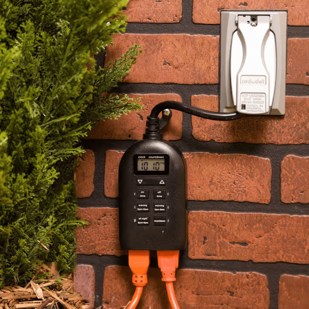 2-Outlet Outdoor Plug-In Digital Timer - Image 7