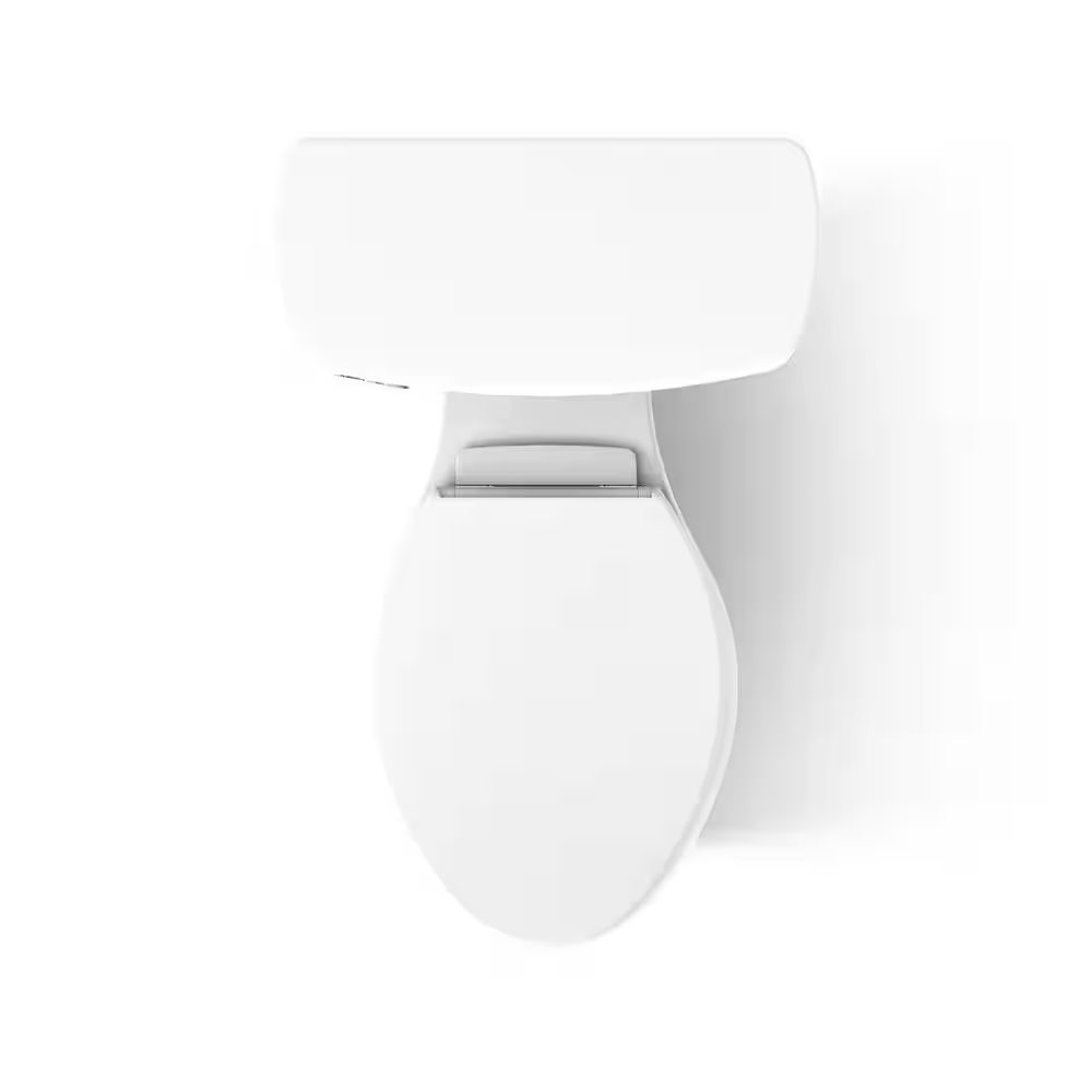 Highline Arc 12 In. Rough in 2-Piece 1.28 GFP Single Flush Elongated Chair Height Toilet in White with Soft Close Seat - Image 10