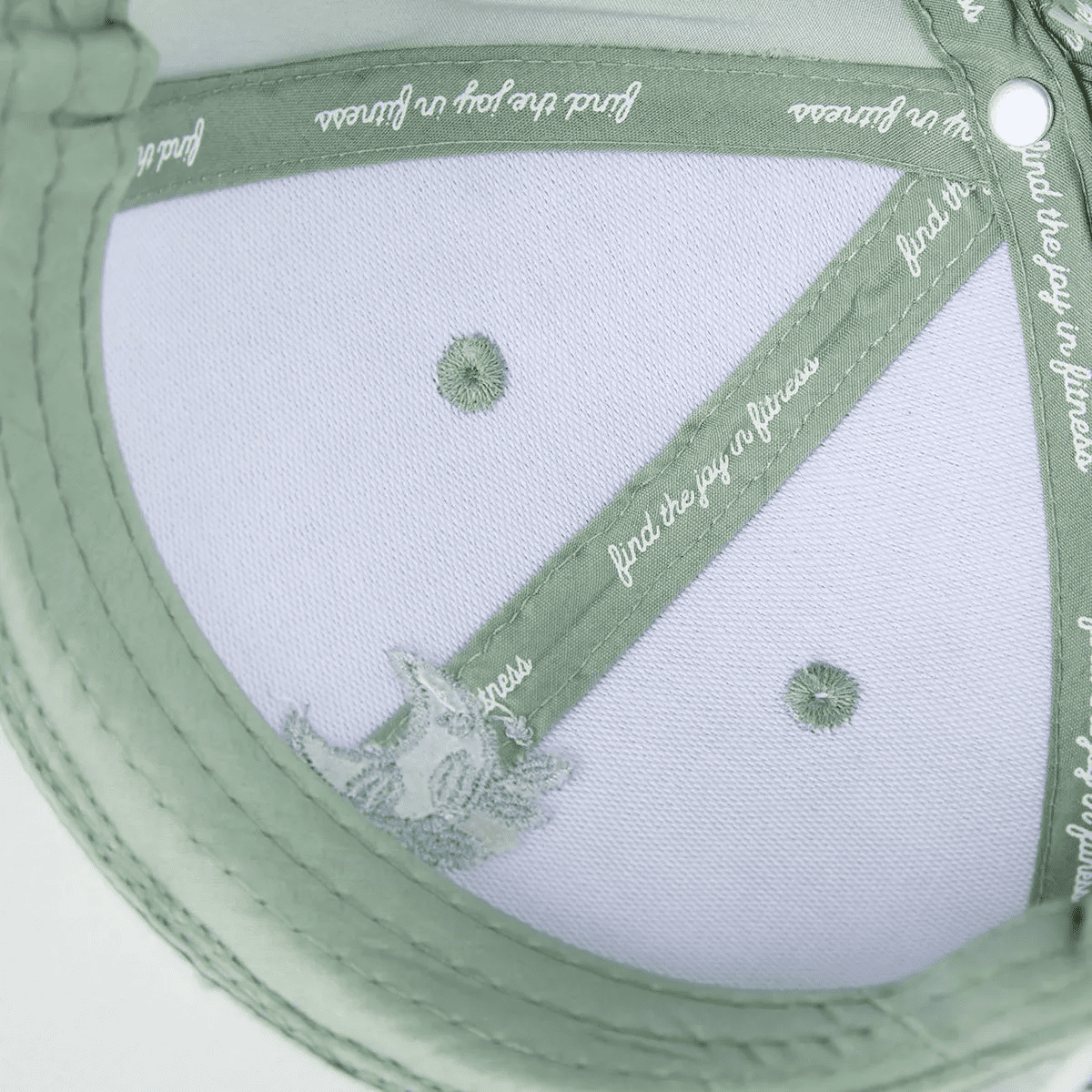 Blogilates Women'S Pony Tail Cap - Duck Egg: Midweight Woven Baseball Hat - Image 3