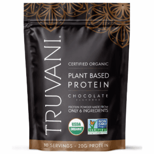 Truvani Organic Plant Based Vegan Protein Powder
