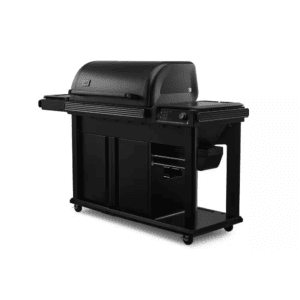 Woodridge Elite Wi-Fi Pellet Grill and Smoker in Black