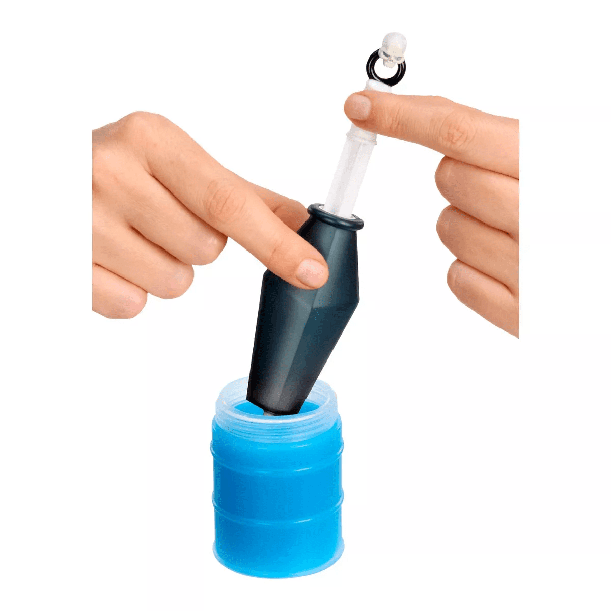 Ninjombie Action Figure - Scorchstrike, Ninja Zombie with Slime, Ages 3+ - Image 3