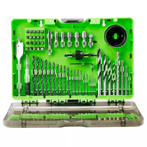 Greenworks 60Pc Drilling and Impact-Rated Driving Set: Drill Bit & Accessories for Metal, Power Tool Parts