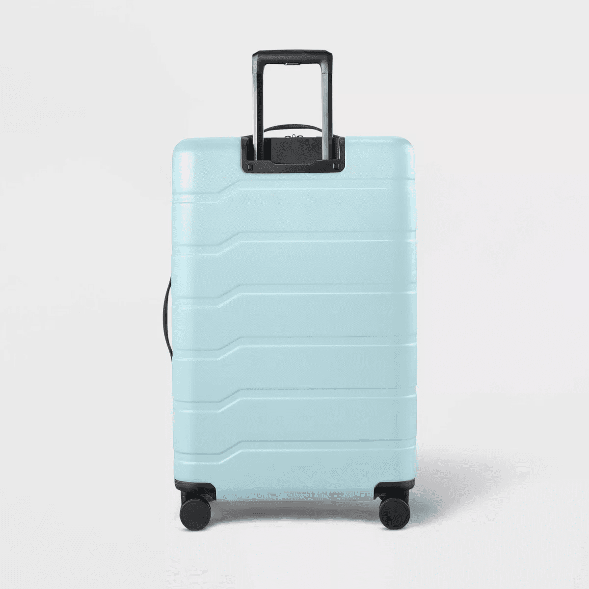 Hardside Large Checked Spinner Suitcase - Open Story - Image 3