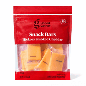 Hickory Smoked Cheddar Cheese Snack Bar - 7.5Oz/10Ct - Good & Gather™