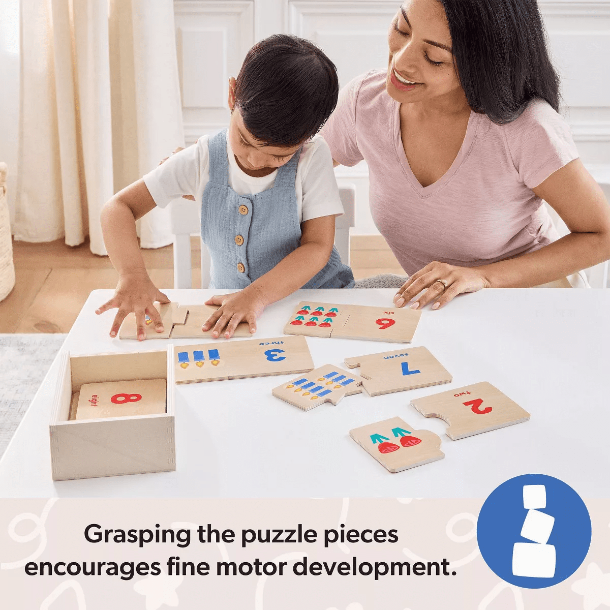 Melissa & Doug Ms. Rachel Big Feelings Puzzles - 16Pc: Educational Wooden Toy for Emotional & Sensory Development - Image 6