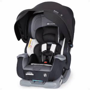 Baby Trend Cover Me 4-In-1 Infant Toddler Convertible Car Seat with Adjustable/Removable Canopy for Sun Protection & 2 Cup Holders